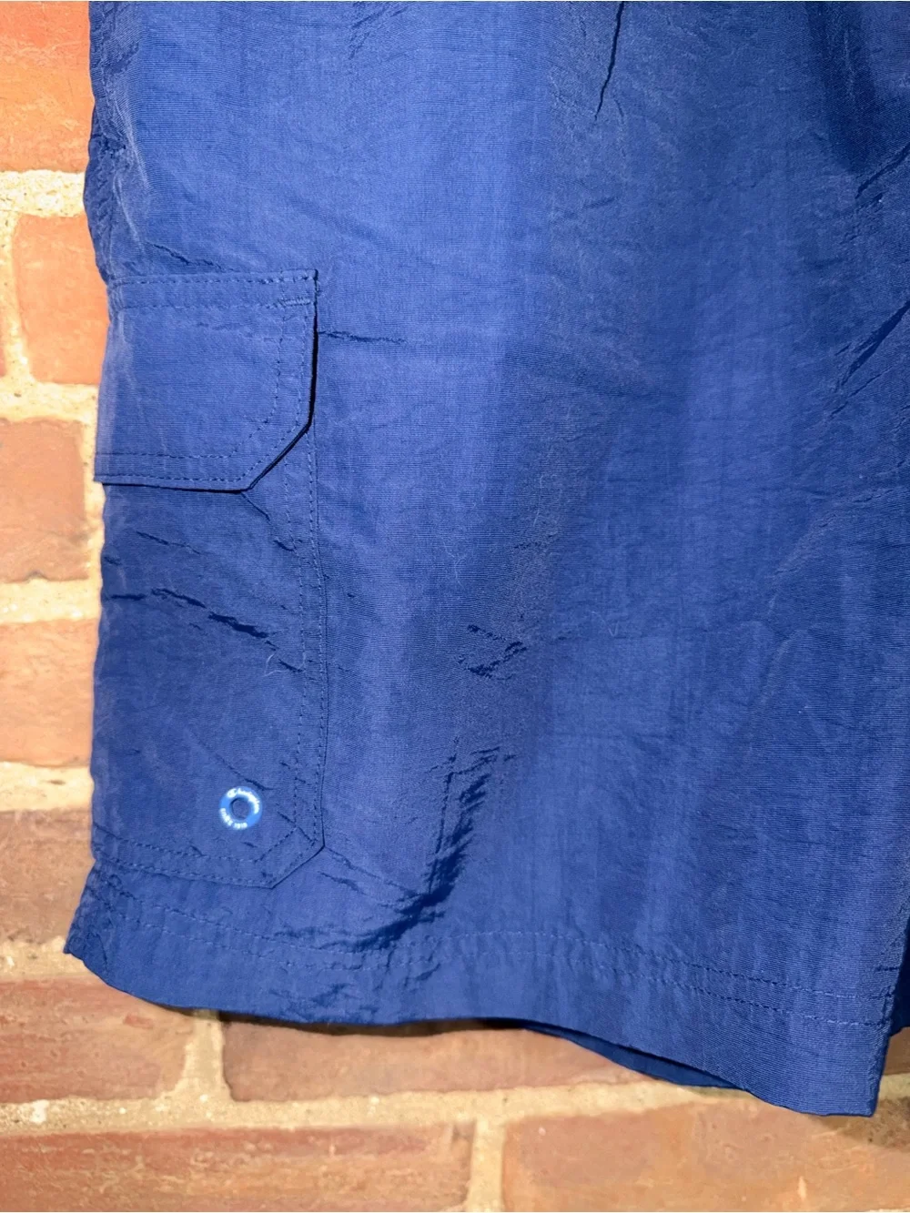 Champion Men's Dark Blue Swim Trunks with Drawstring Summer Swim